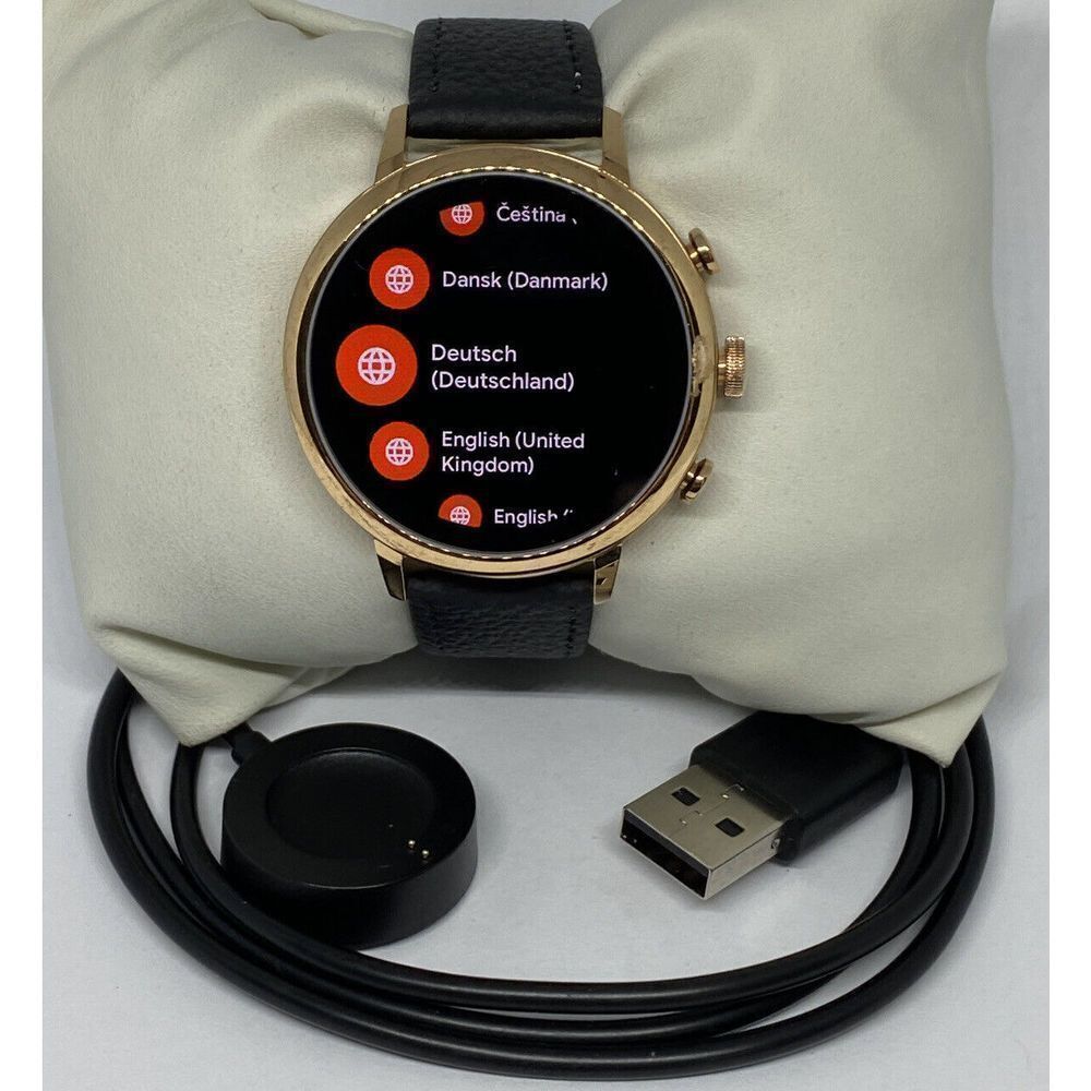 Fossil Gen 4 Authentic Digital Dial Smart Watch Custom Band FTW6018 DC511